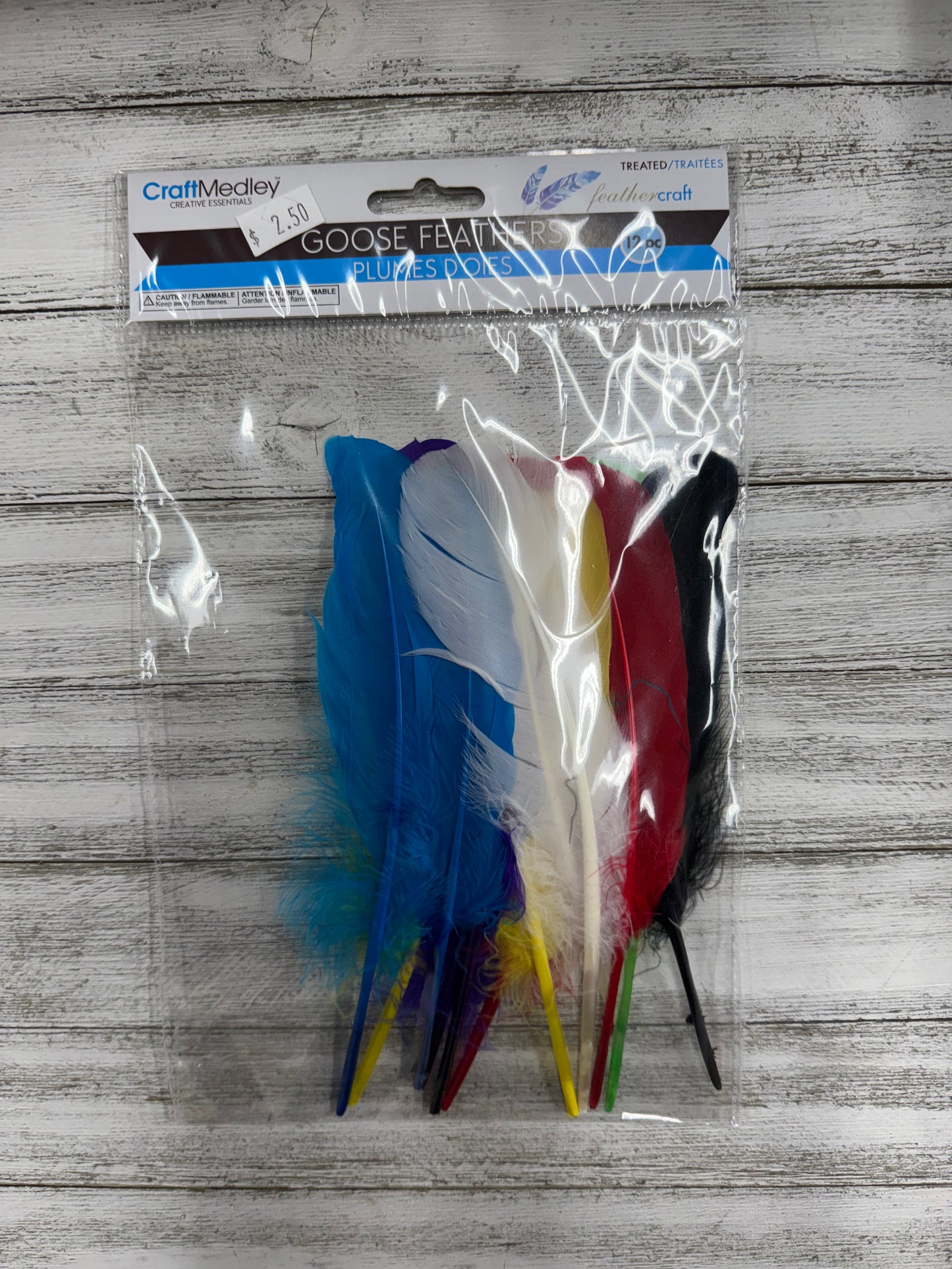 Goose Feathers 12PC