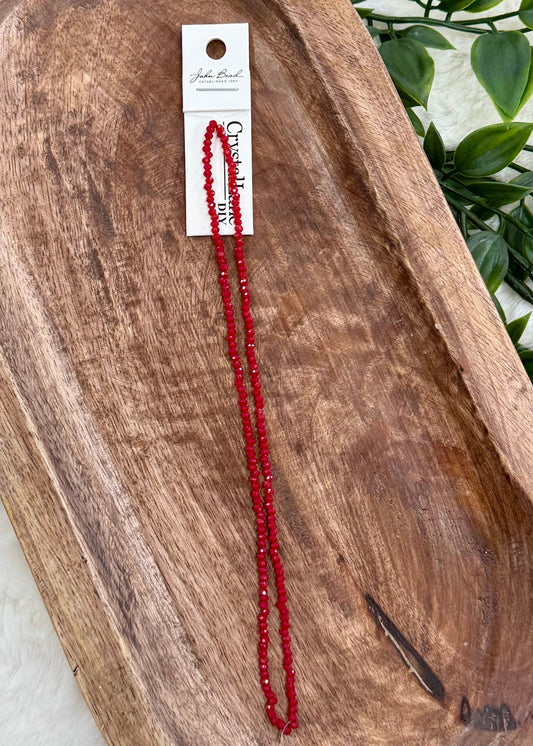 1.5x2.5mm Rondelle 2 Strands