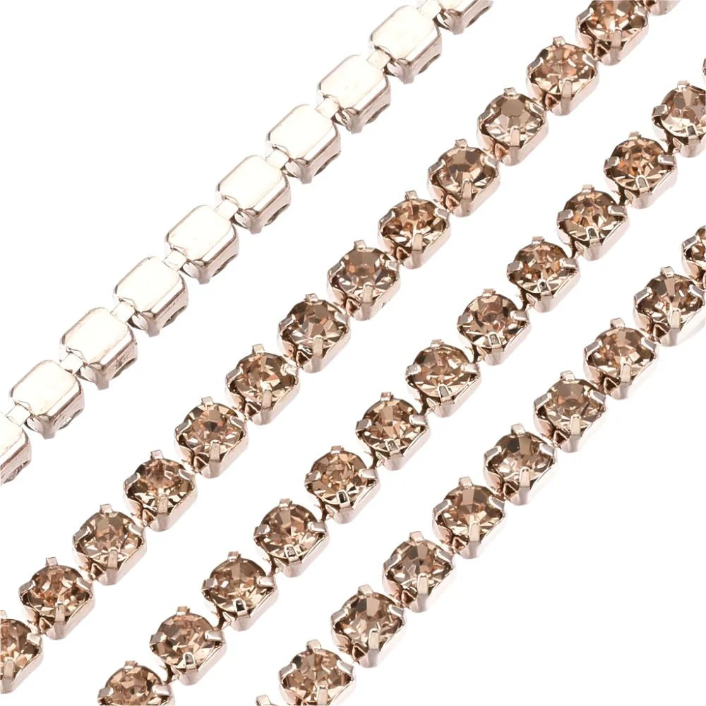 Metal Rhinestone Banding