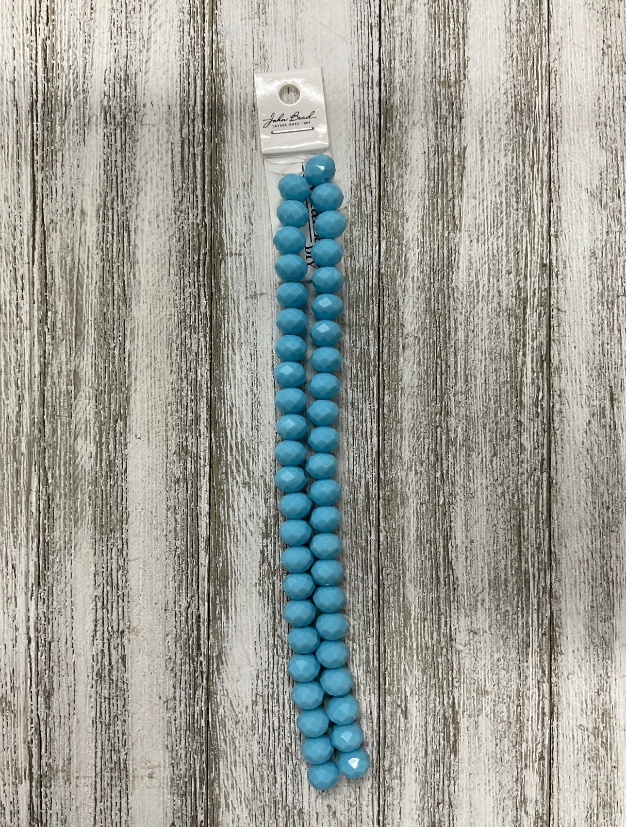 8x10mm Rondelle 2 Strands