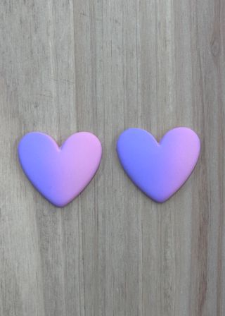 Ombre Heart Cabochon