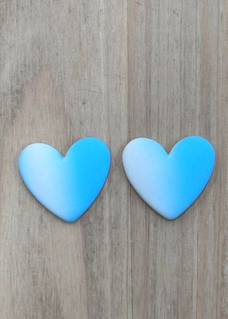 Ombre Heart Cabochon