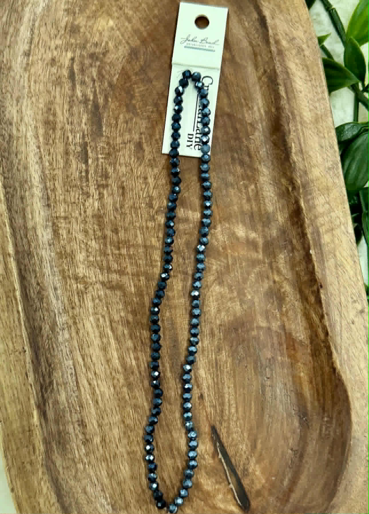 3x4mm Rondelle 2 Strands
