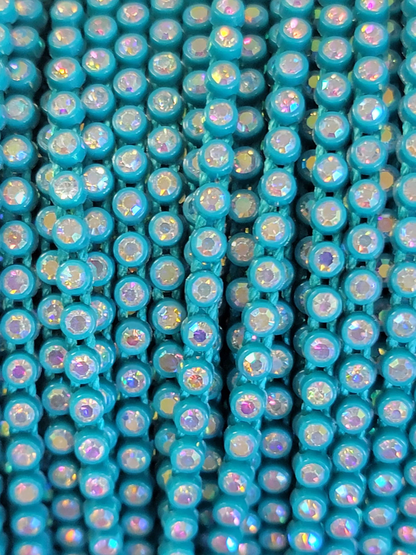 Plastic Rhinestone Banding in Meters
