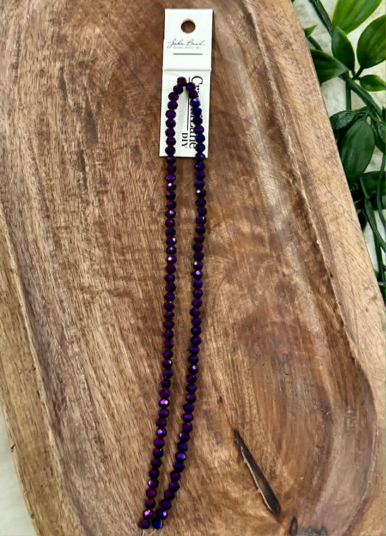 3x4mm Rondelle 2 Strands