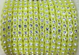 Plastic Rhinestone Banding in Meters