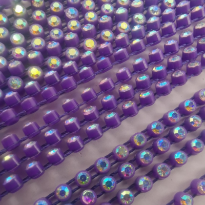 Plastic Rhinestone Banding in Meters